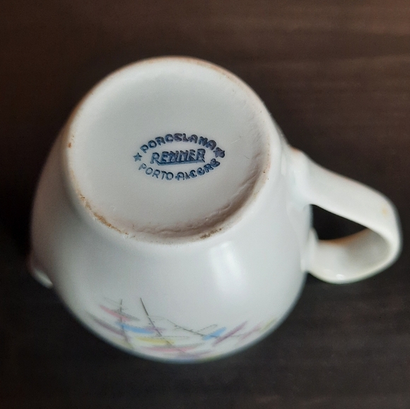 Mid-century Brazilian Espresso Demitasse Cup Set - Picture 13 of 15